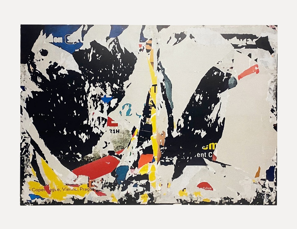 Urban Collage: Layered Street Posters