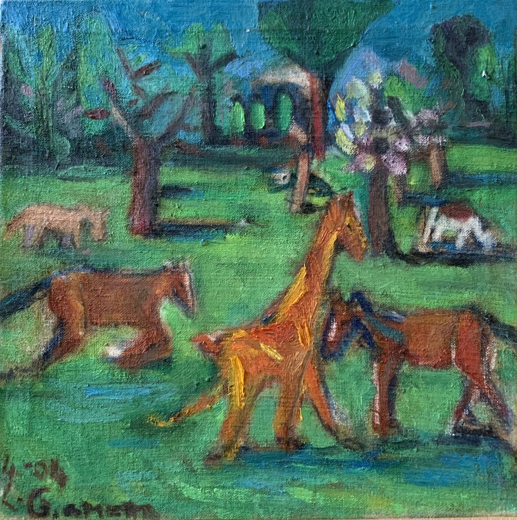 Pastoral Scene with Grazing Animals