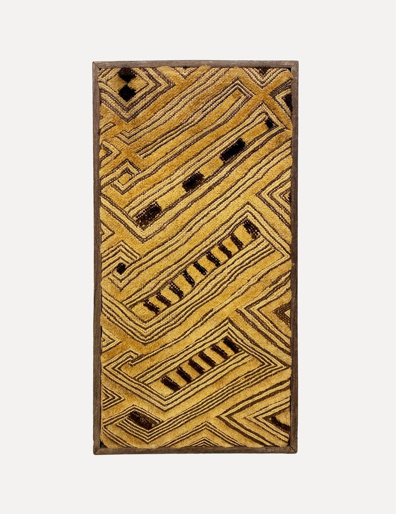 Tribal Geometric Woven Panel