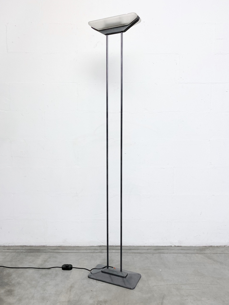 Minimalist Black Torchiere Floor Lamp