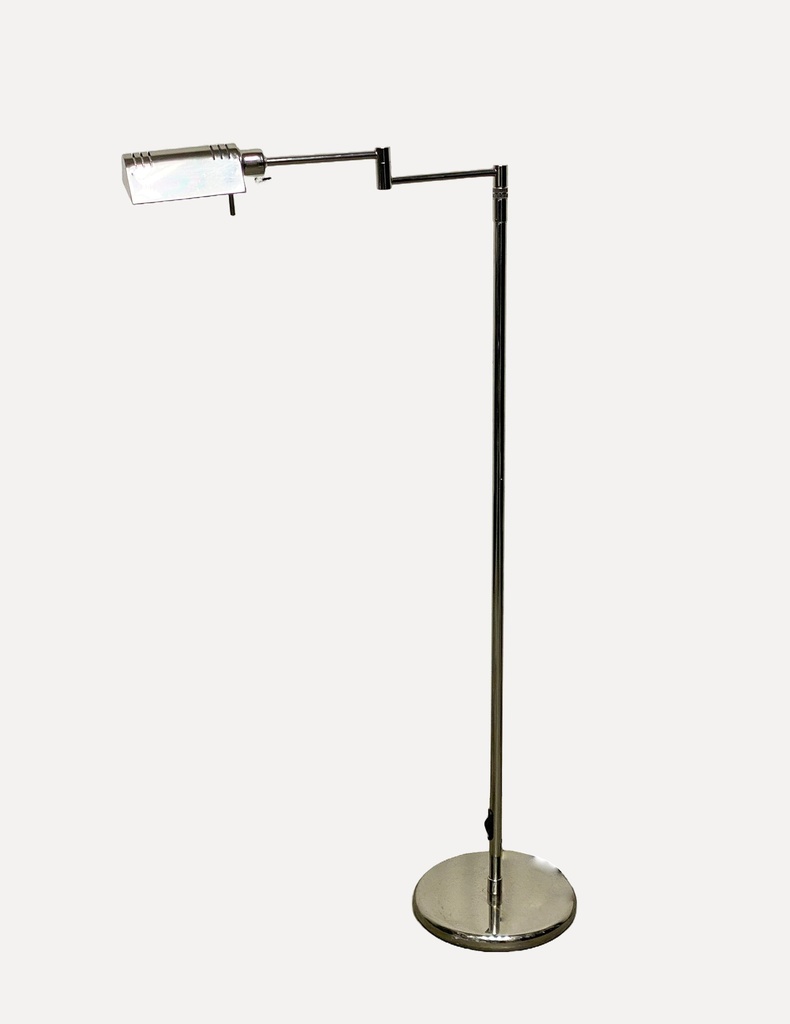 Modern Chrome Adjustable Floor Lamp