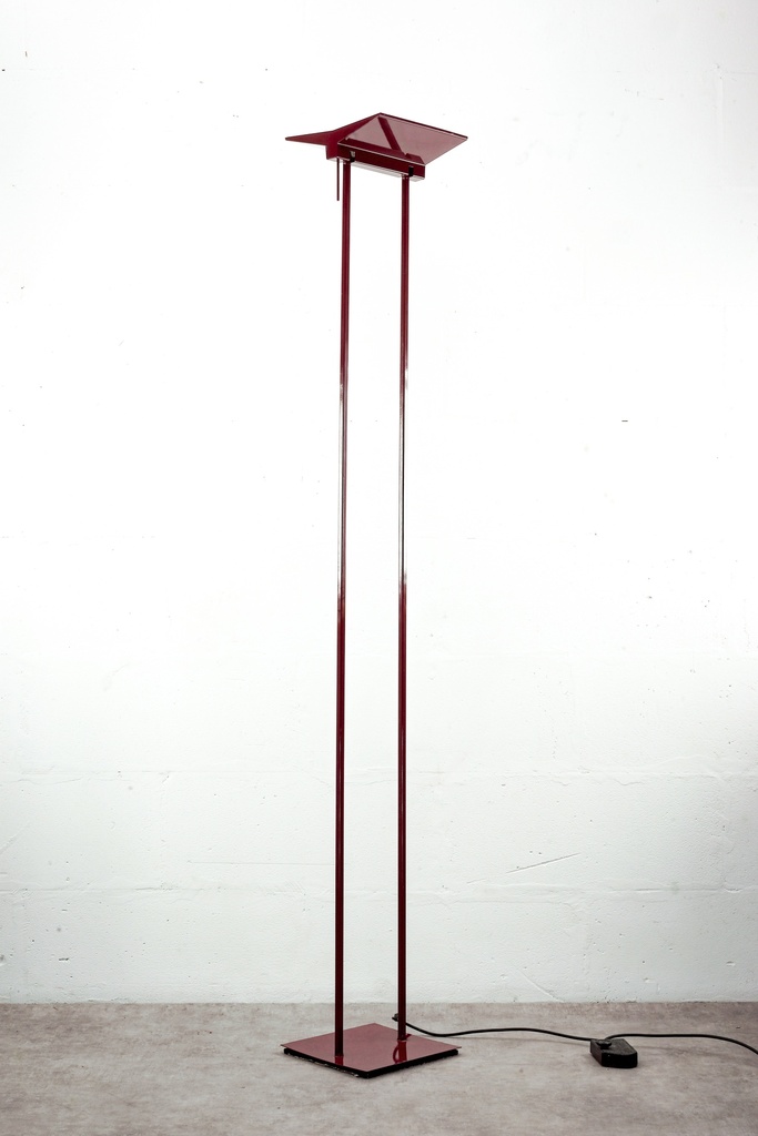 Modern Minimalist Red Floor Lamp