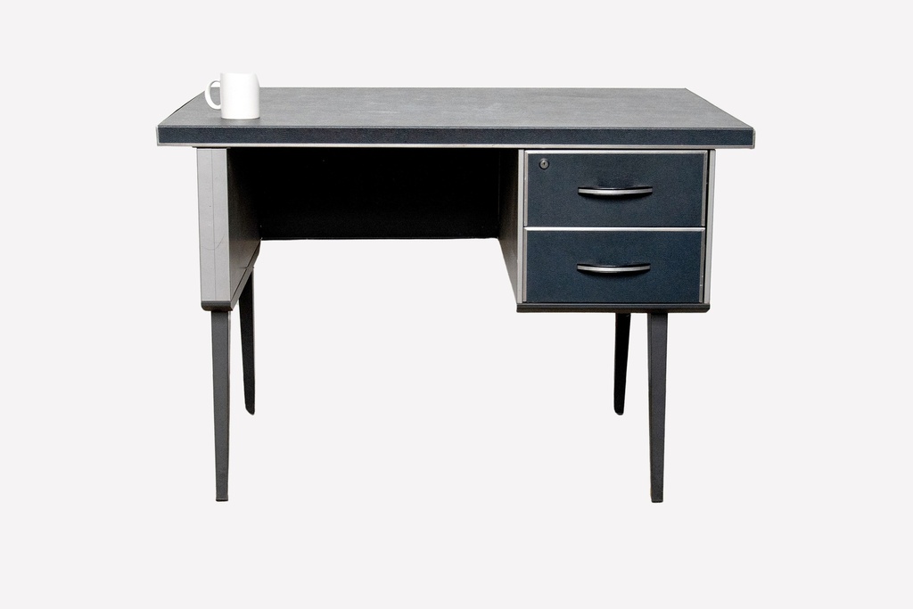 Vintage Steel Office Desk