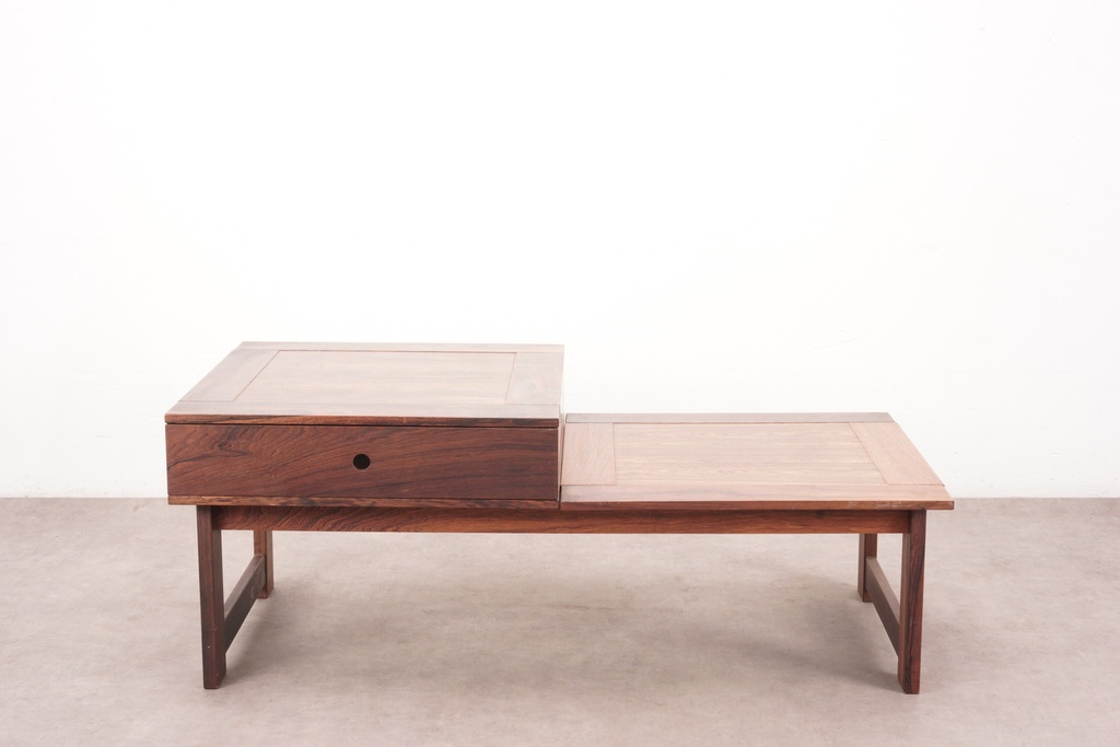 Mid-Century Modern Sliding Top Coffee Table
