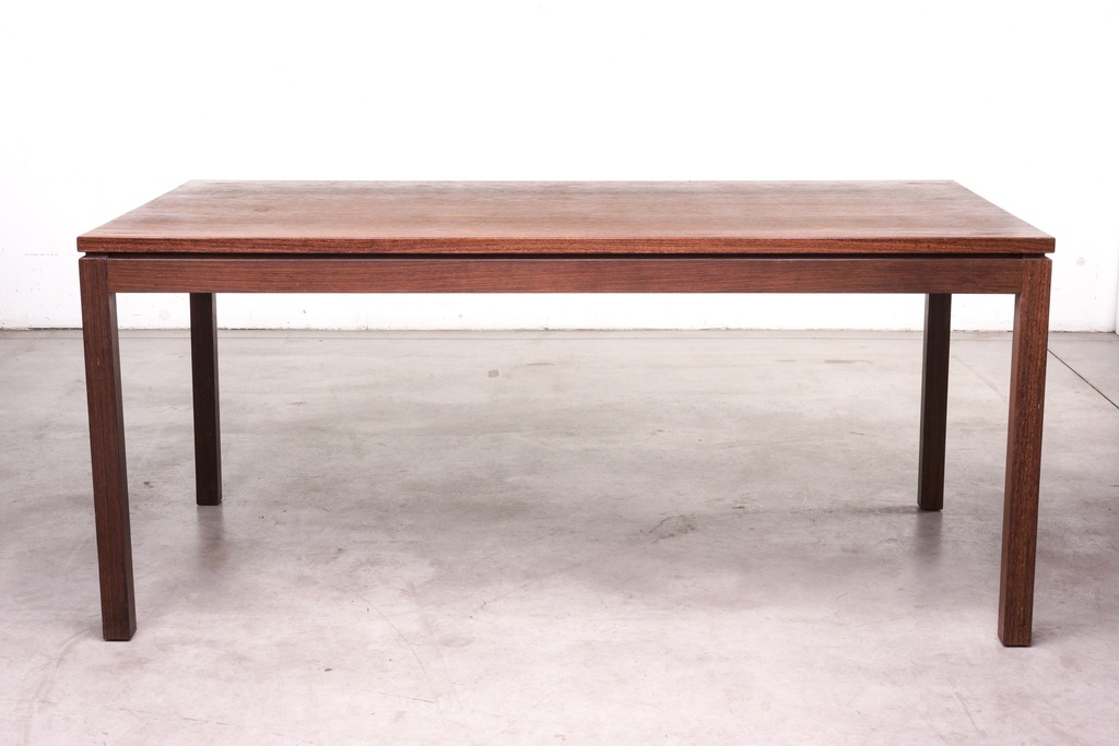 Mid-Century Modern Rectangular Wooden Dining Table