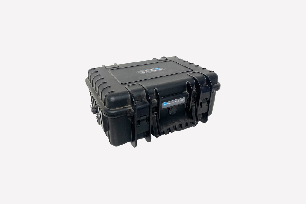 Black Heavy-Duty Protective Equipment Case