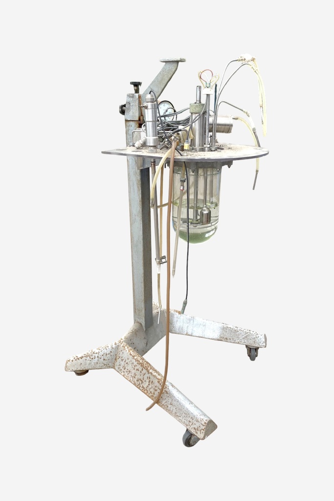 Industrial Laboratory Fermentation Apparatus on Rolling Stand