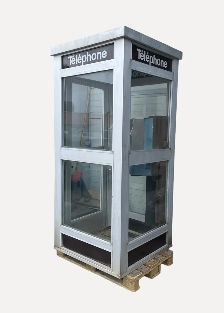 Vintage French Telephone Booth