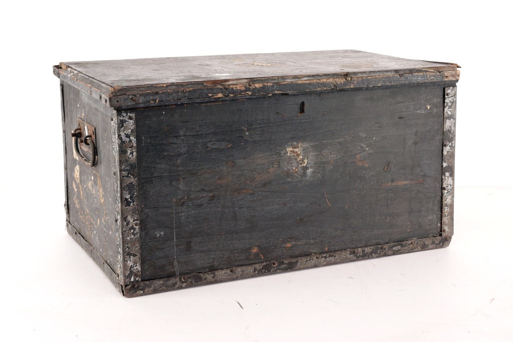 Weathered Industrial Storage Chest
