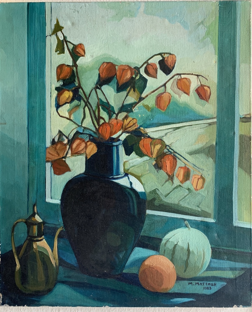 Autumn Still Life by the Window