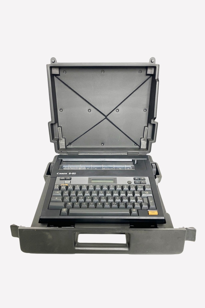 Vintage Canon Electronic Typewriter in Hard Carrying Case
