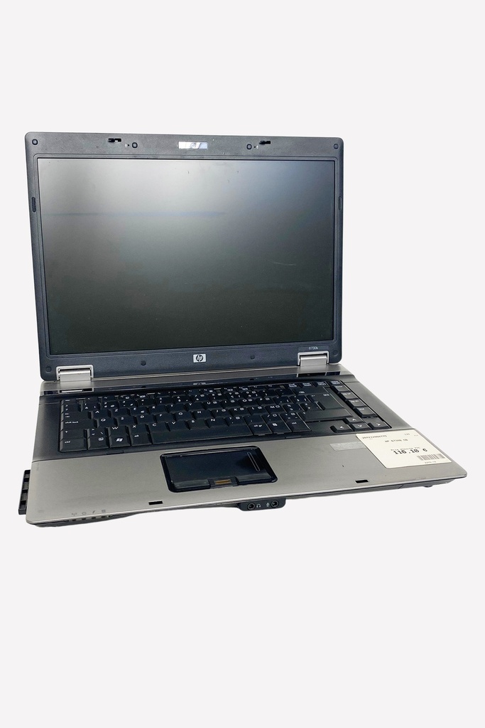 Early 2000s Business Laptop with Sticker Detail