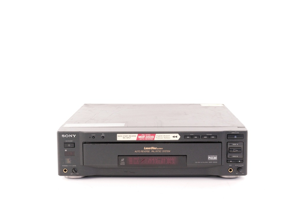 Sony LaserDisc Player MDP-850D Retro Media System