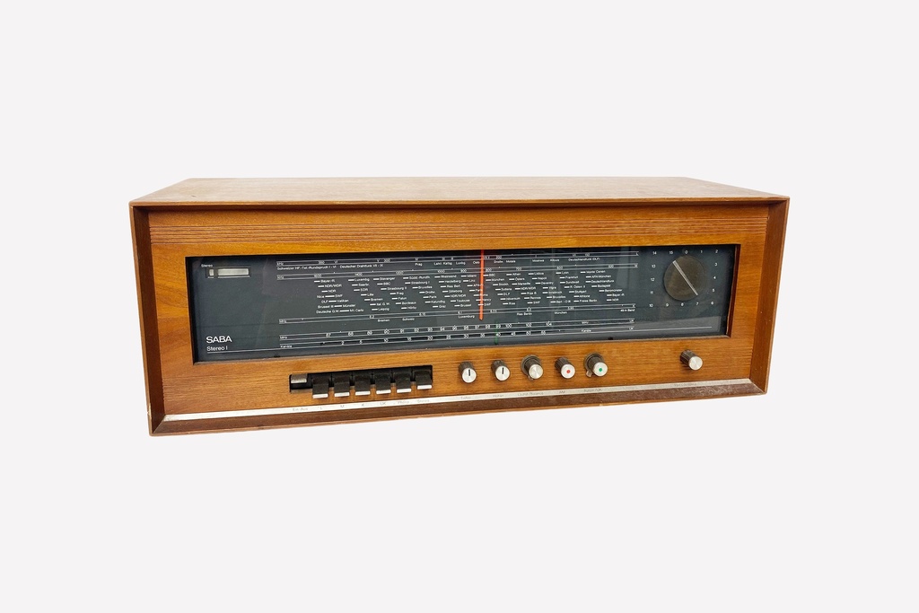 Vintage Mid-Century SABA Stereo Radio Receiver