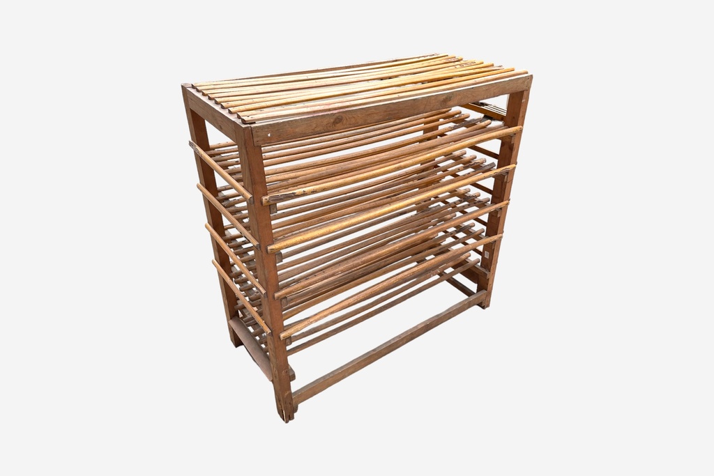 Rustic Wooden Drying Rack