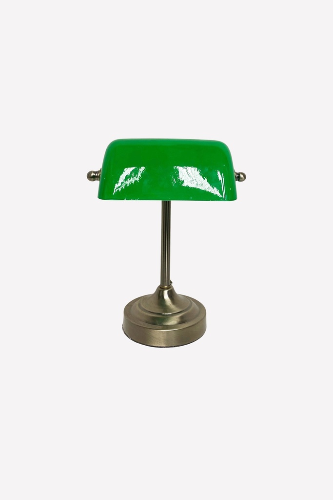 Classic Green Banker's Desk Lamp