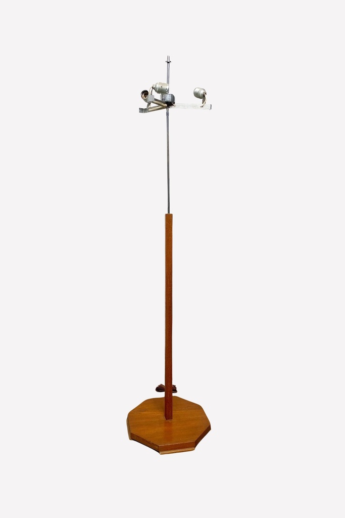 Mid-Century Modern Adjustable Spotlight Floor Lamp