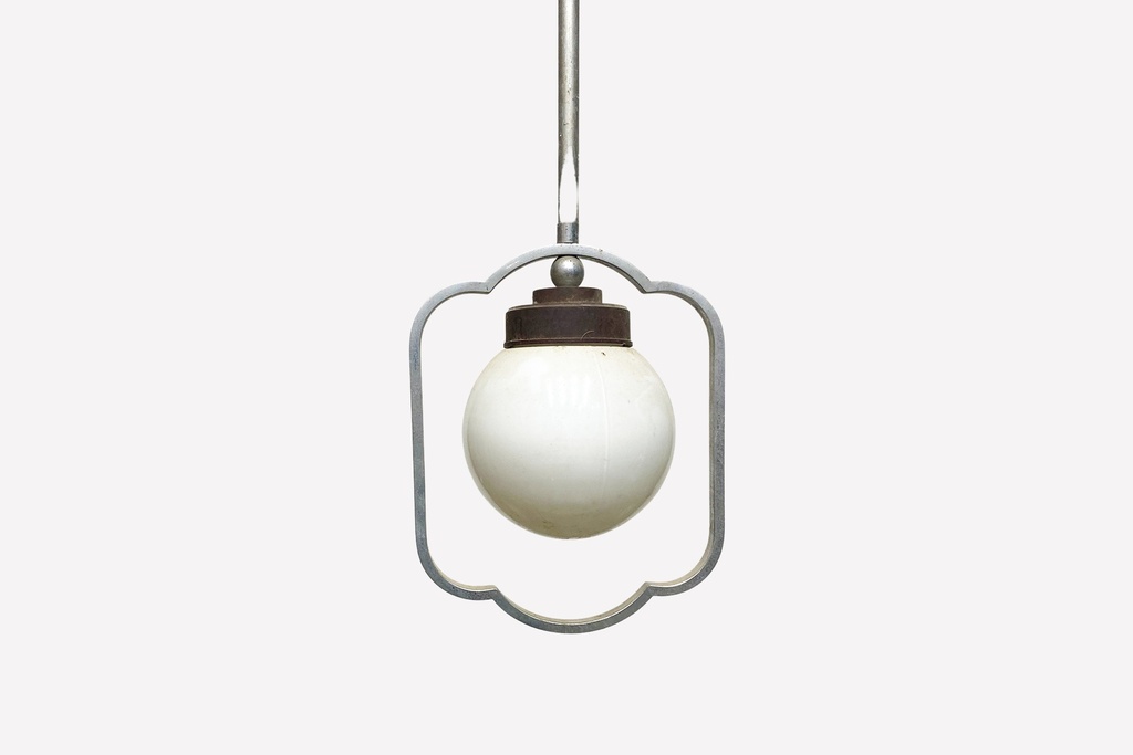 Mid-Century Modern Geometric Pendant Light