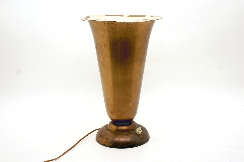 Vintage Copper Table Lamp Base