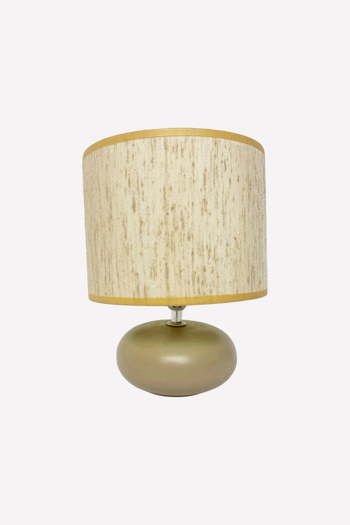 Taupe Ceramic Table Lamp