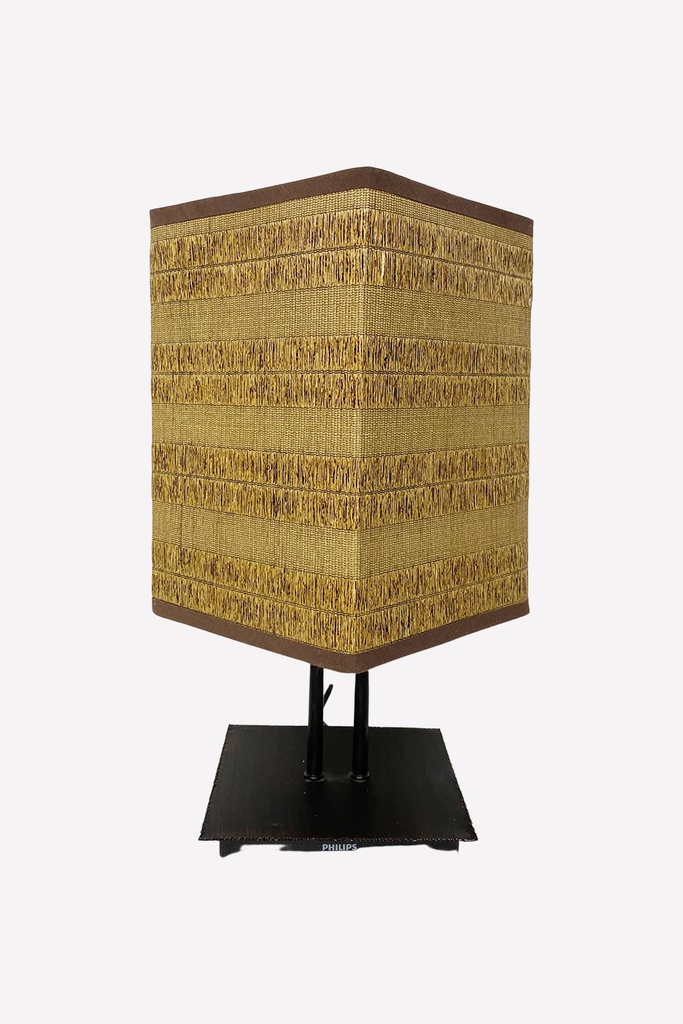 Retro Fringe Table Lamp with Square Shade