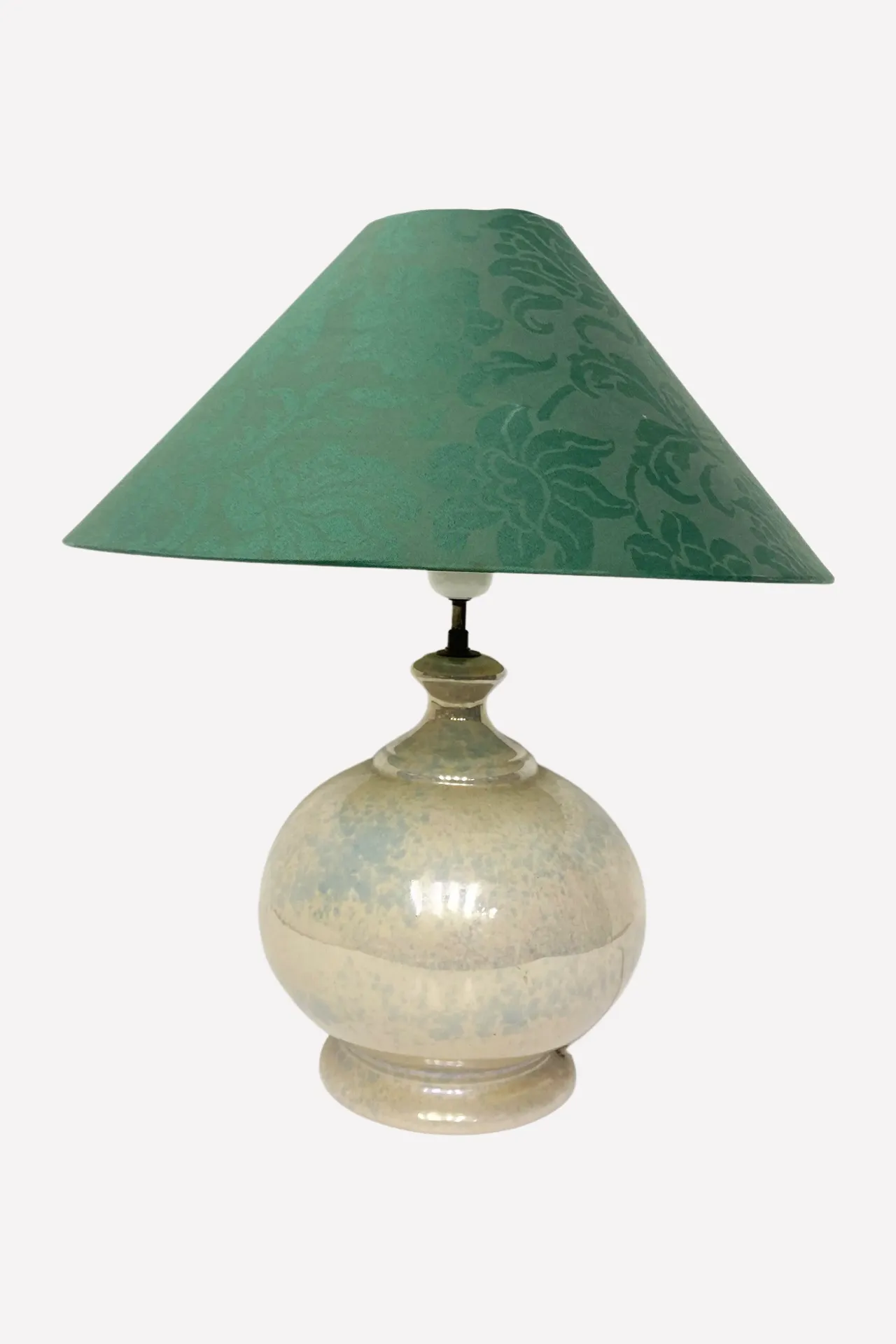 Ceramic Globe Table Lamp