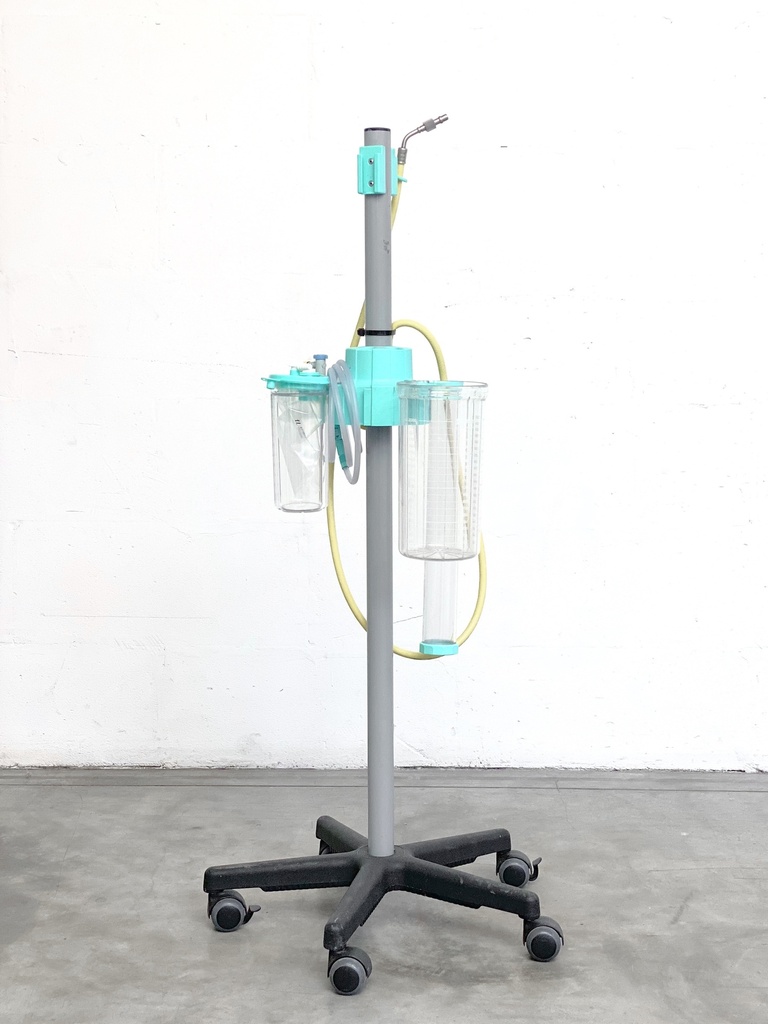 Medical Suction Machine on Rolling Stand