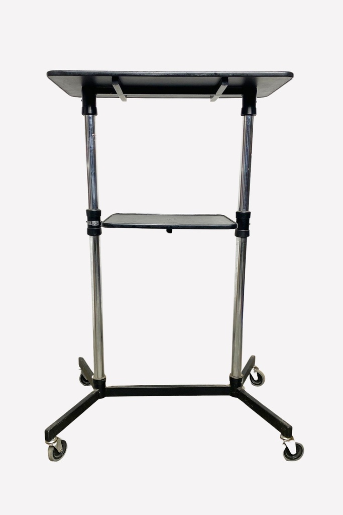 Adjustable Rolling Utility Table on Casters