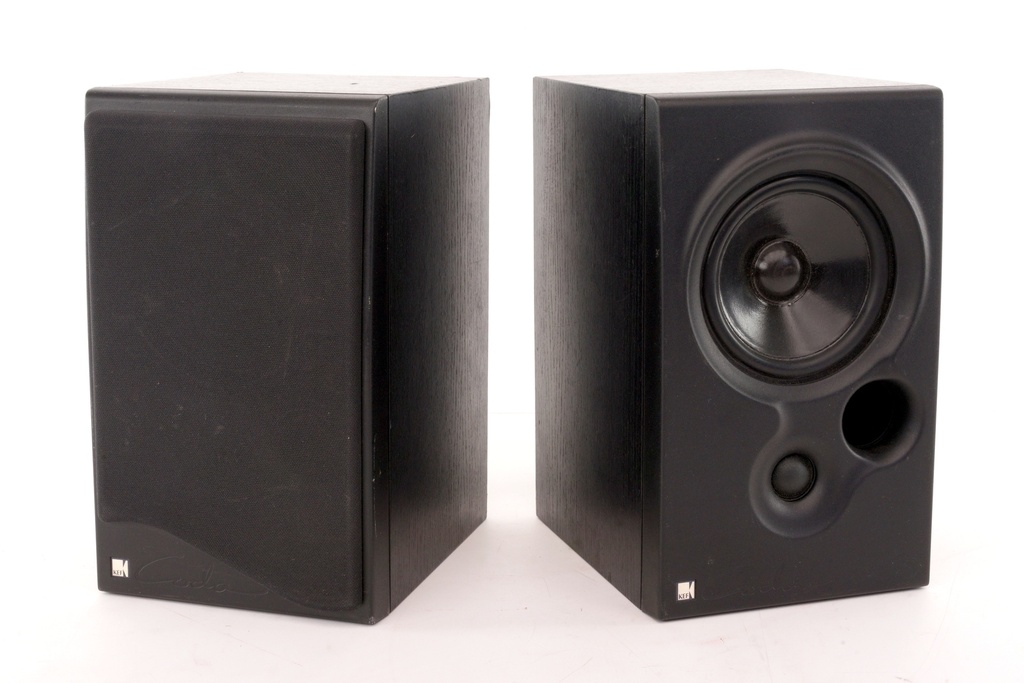 Black Studio Bookshelf Speakers Pair