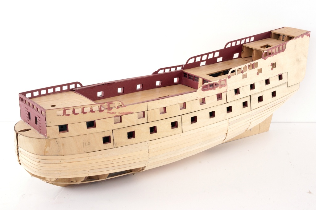 Vintage wood boat