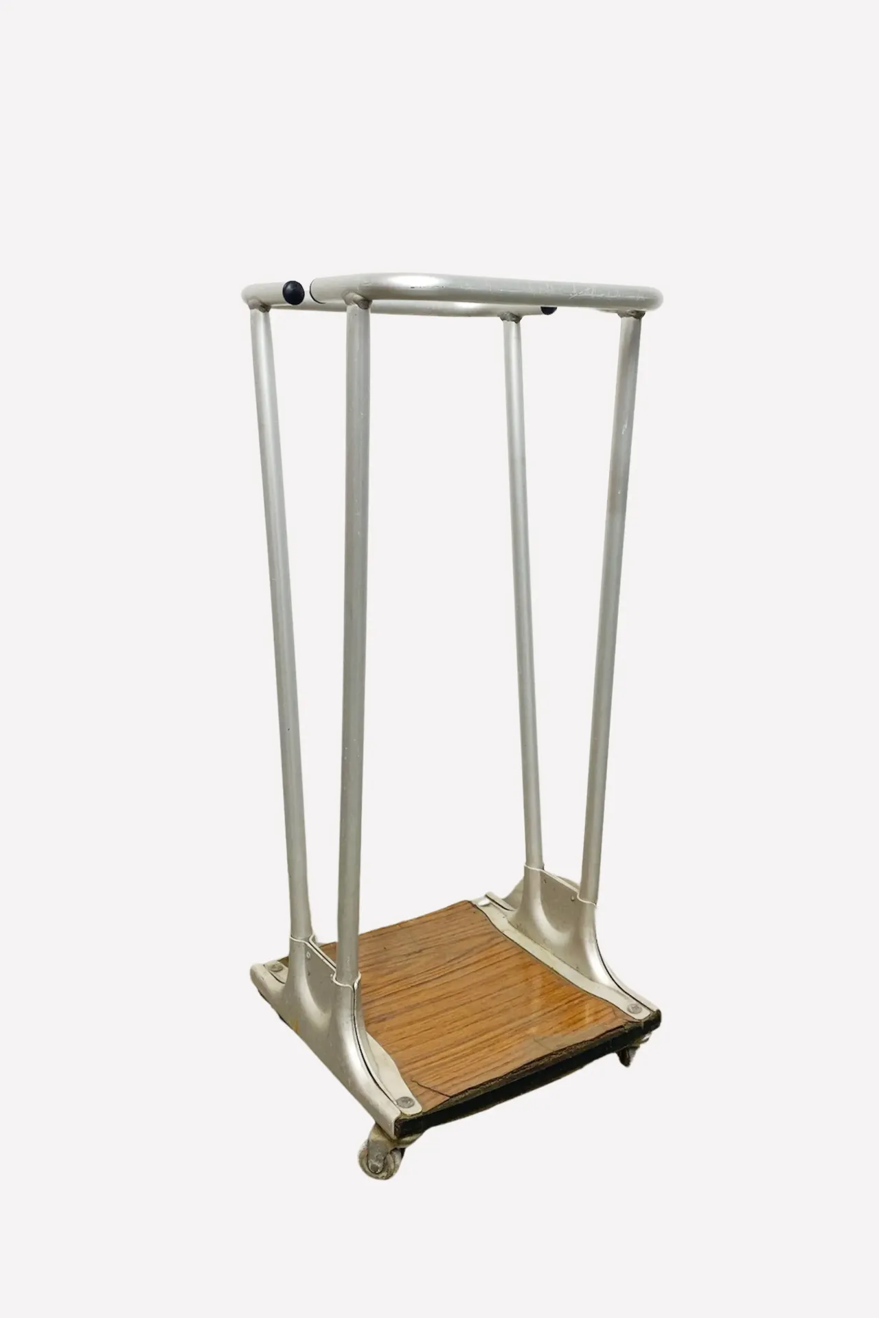 Retro Compact Rolling Luggage Cart