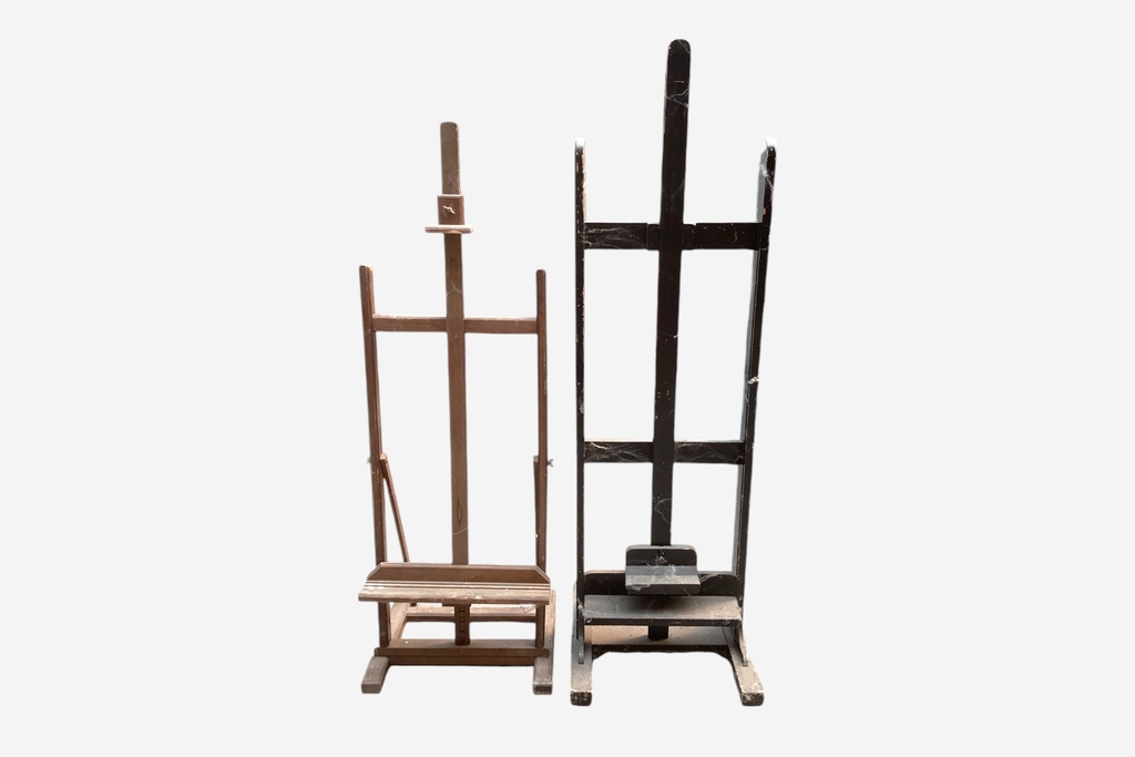 Pair of Rustic Artist Easels