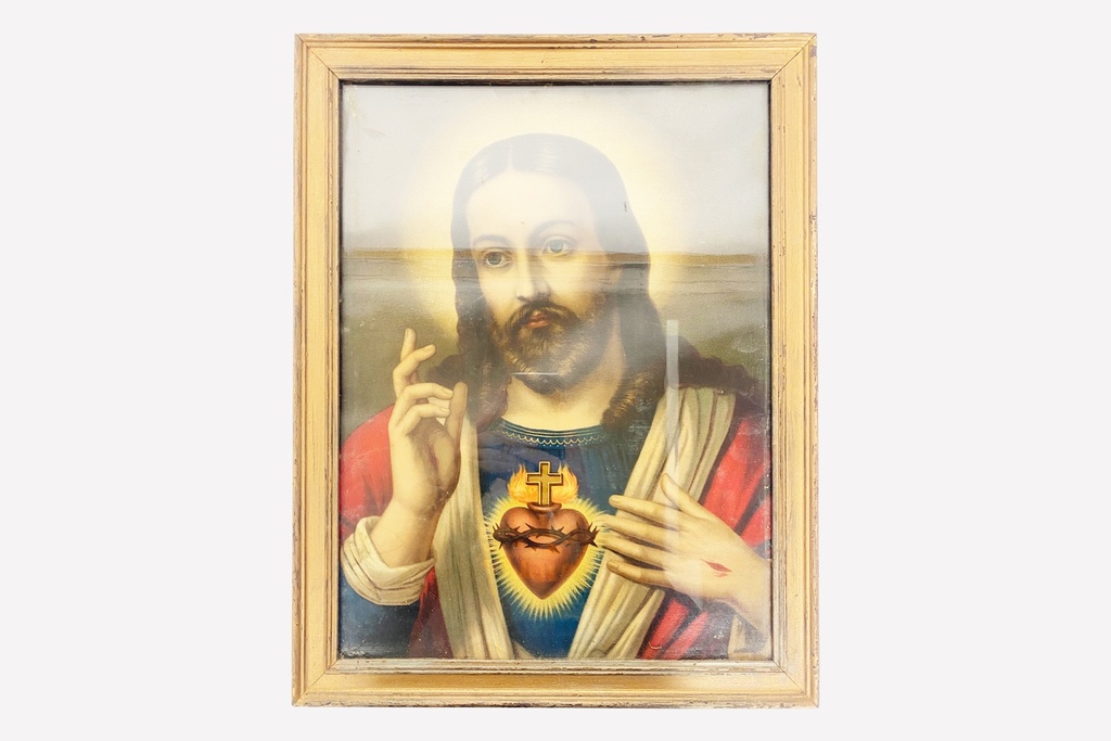 Sacred Heart Framed Religious Artwork