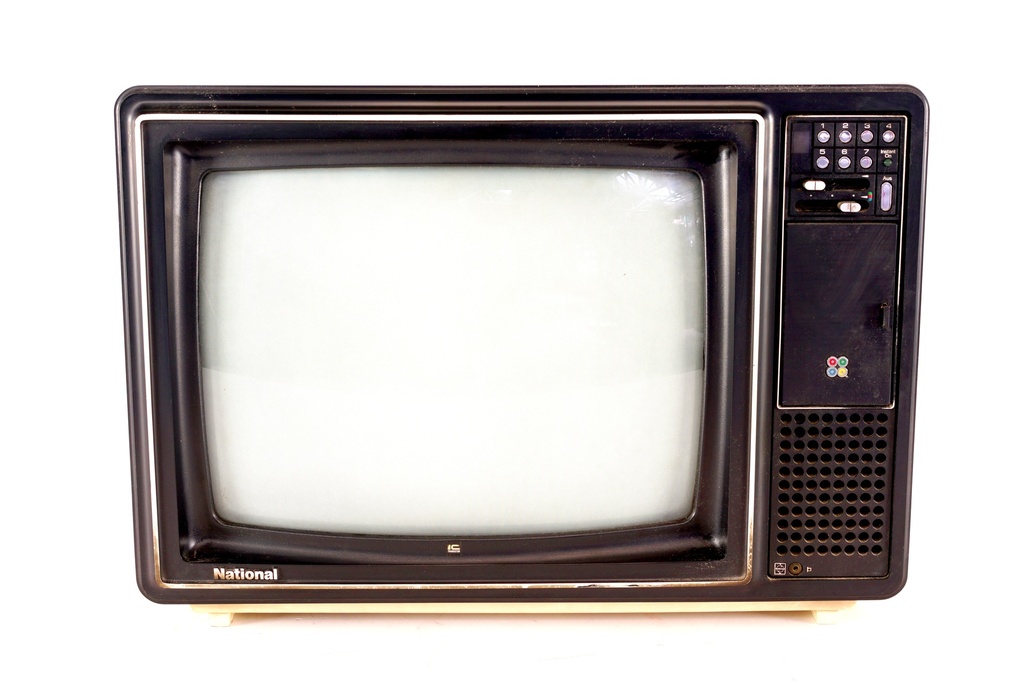 Vintage National CRT Television