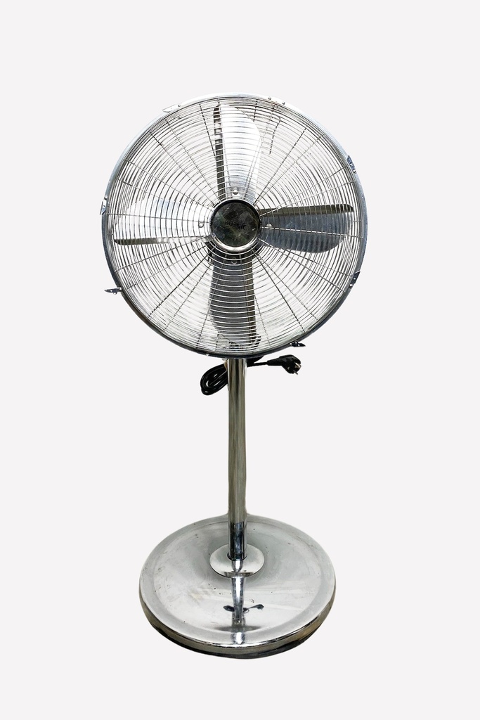 Vintage Chrome Pedestal Fan