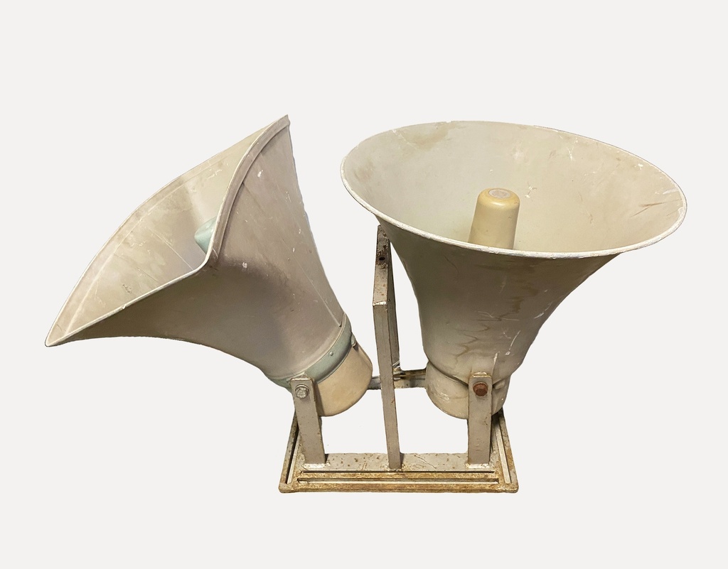 Vintage Dual Horn Loudspeaker Assembly