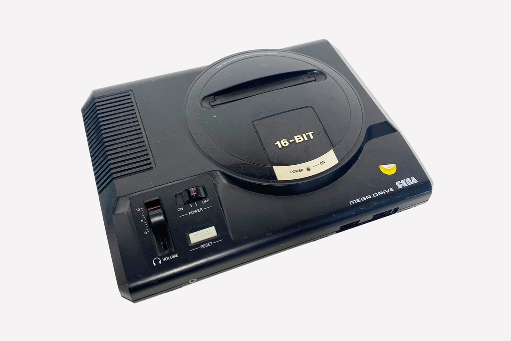 Vintage Sega Mega Drive Console