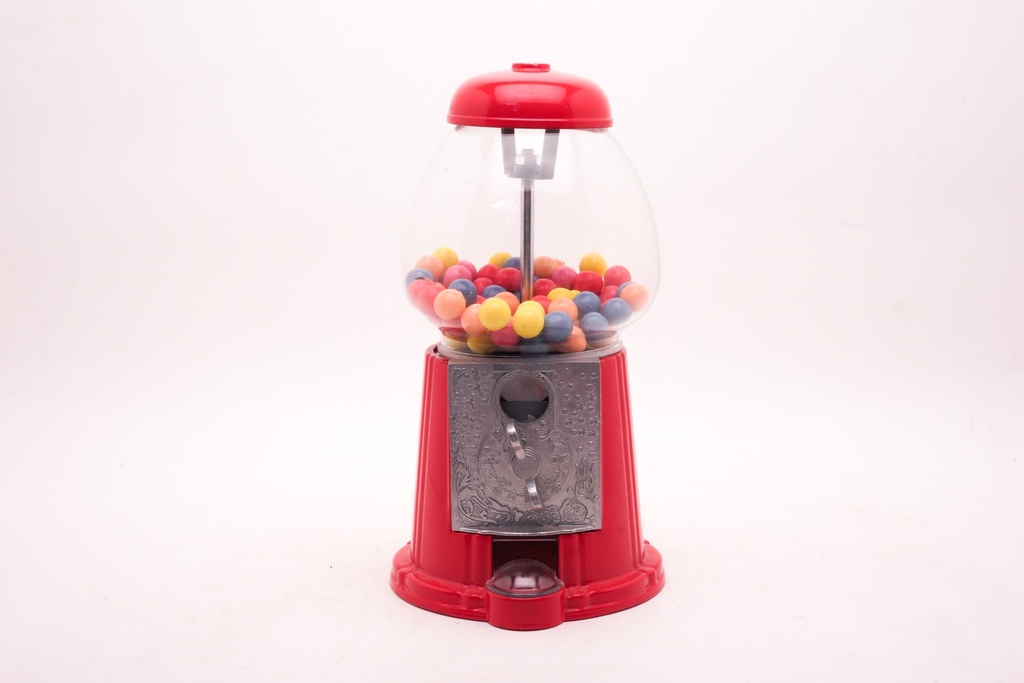 Vintage Red Gumball Machine