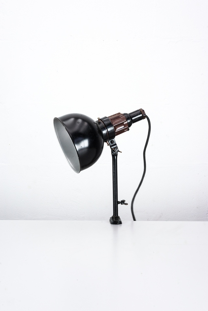 Vintage Industrial Clamp Spotlight Lamp