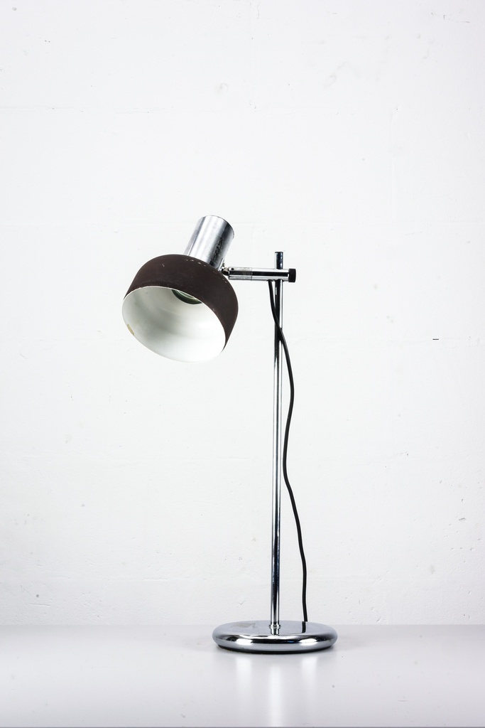 Mid-Century Modern Adjustable Chrome Desk Lamp