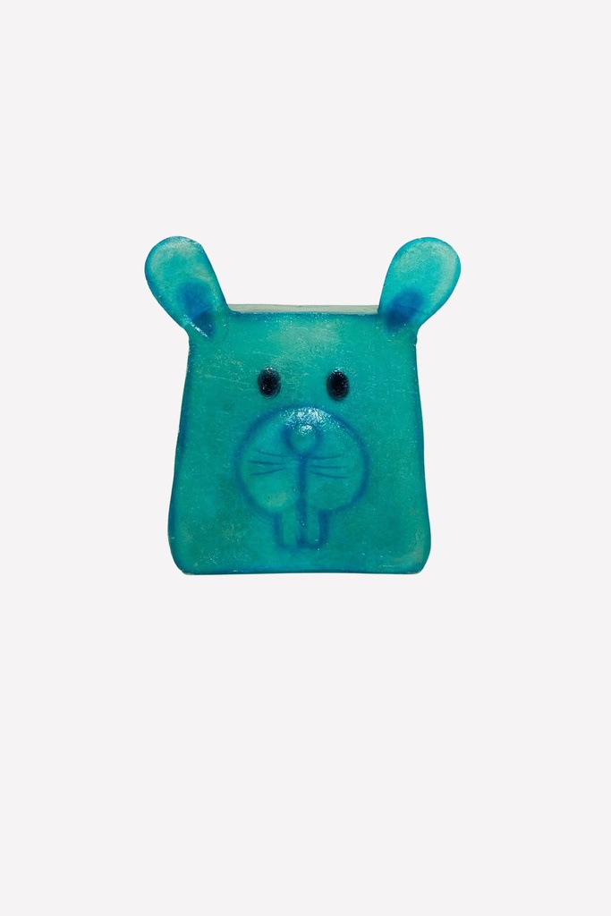 Blue Jelly Bear Figurine lamp