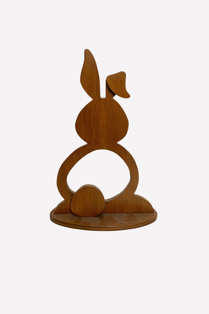 Wooden Bunny Silhouette lamp