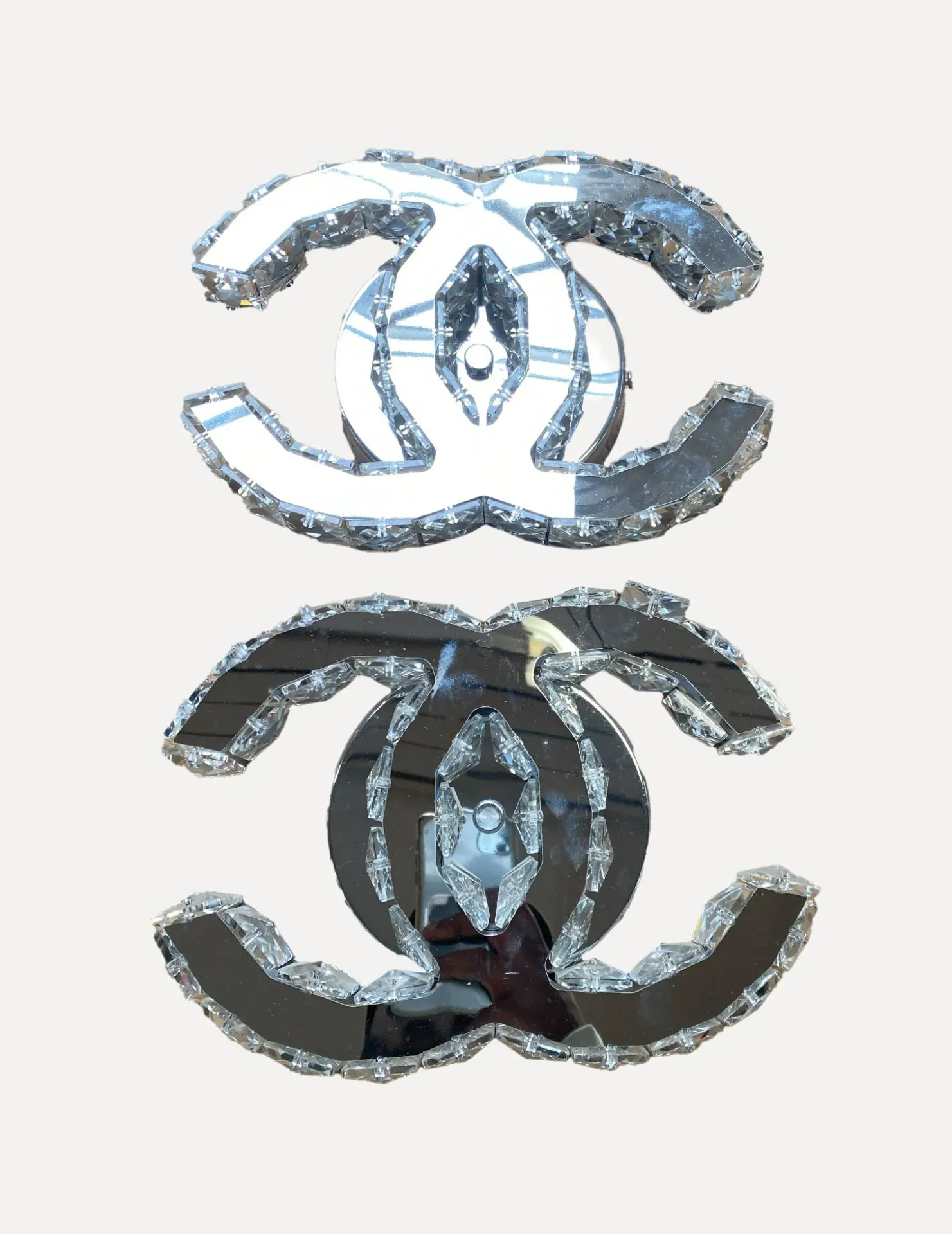 Crystal-Encrusted Chanel-Inspired Decor Piece