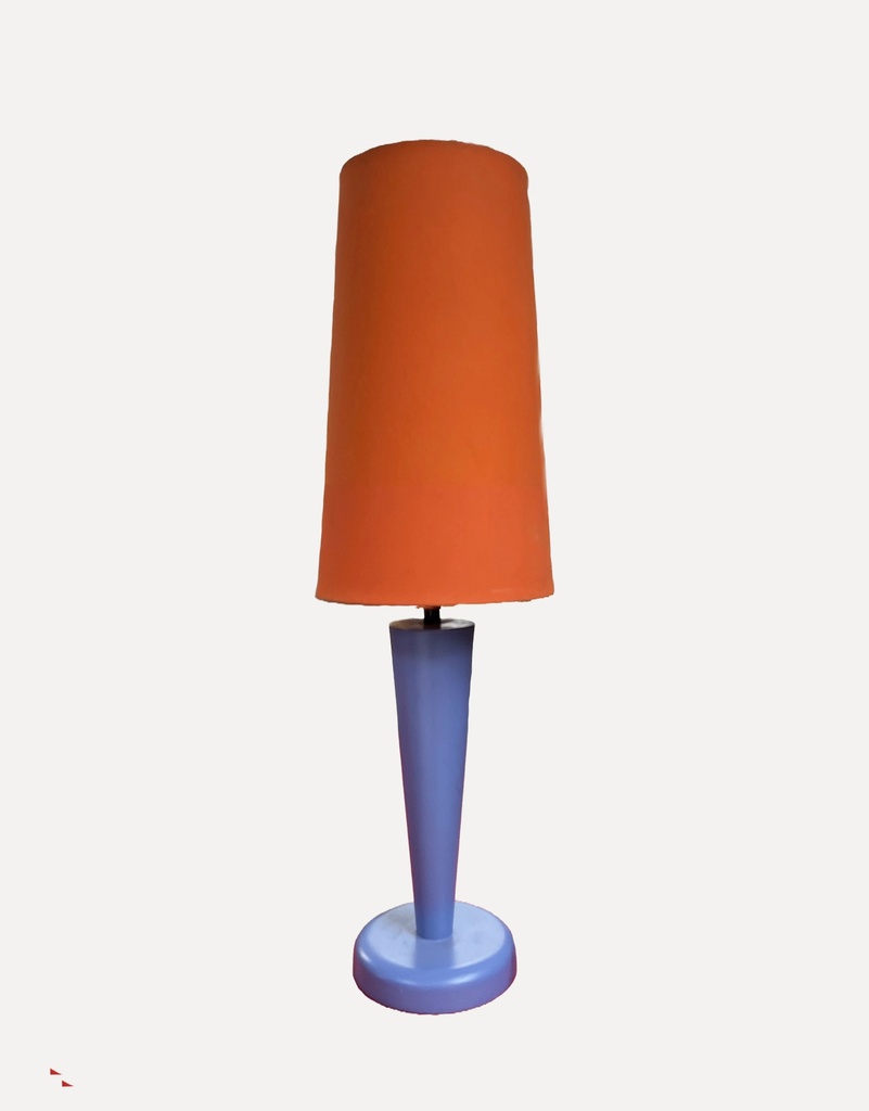 Retro Orange and Purple Table Lamp