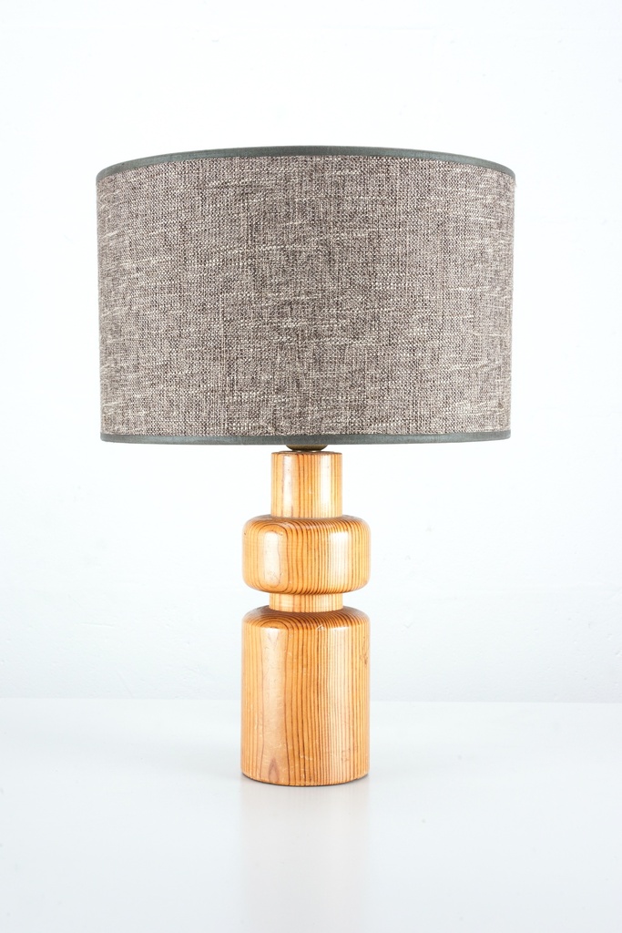 Natural Wood Modern Table Lamp