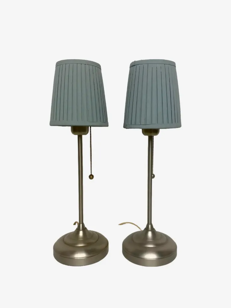 Brushed Metal Table Lamp