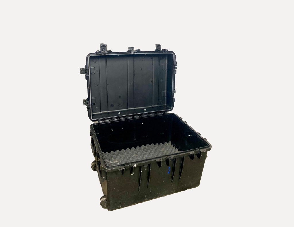 Black Hard Shell Equipment Case with Foam Interior