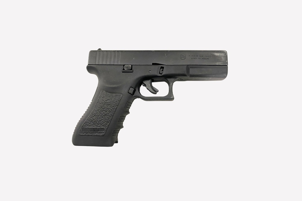 Black Tactical Handgun Prop