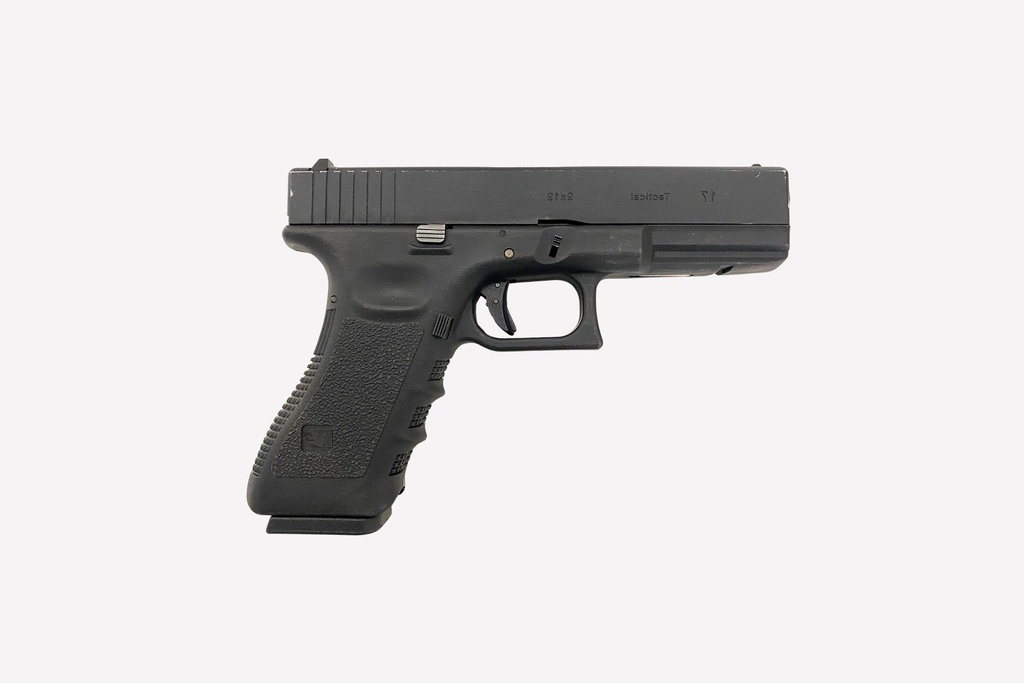 Black Tactical Handgun Prop