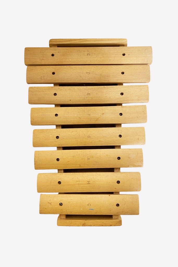 Vintage Wooden Xylophone Set